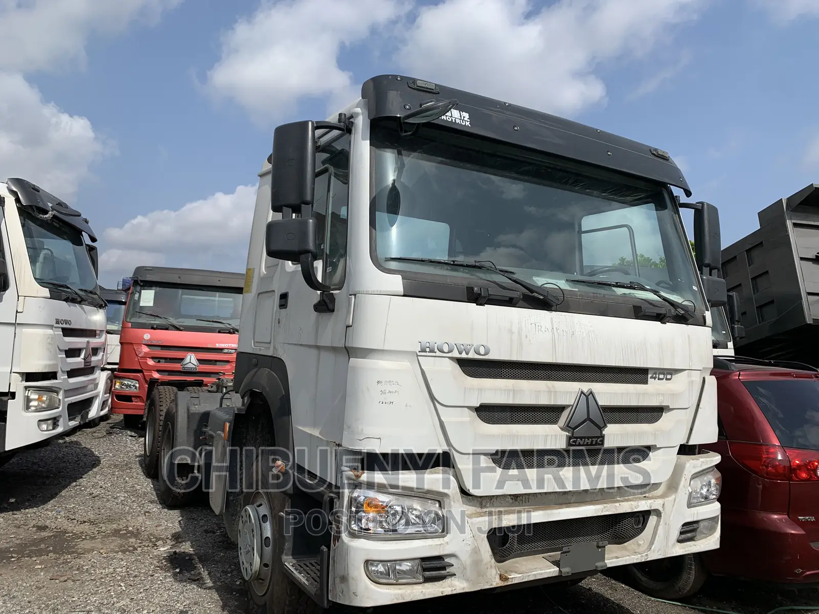 Brand New Howo 400 Trialer Head (10 Tyres)
