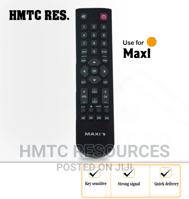 Maxi Led/HDTV Television Remote Control 32" and 43"