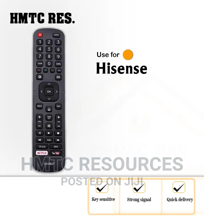 Hisense Smart Television Rc, With Youtube and Netflix Toggle