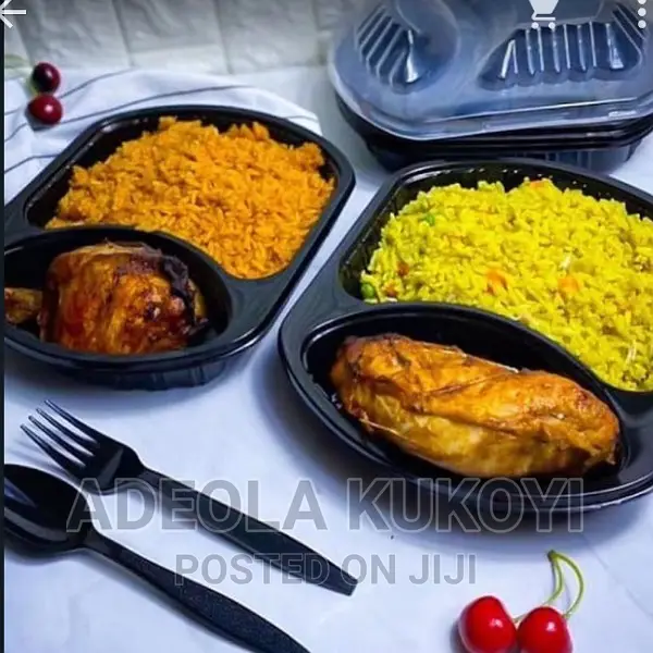 Wide 2 Compartments Food Bowl (1000pcs)