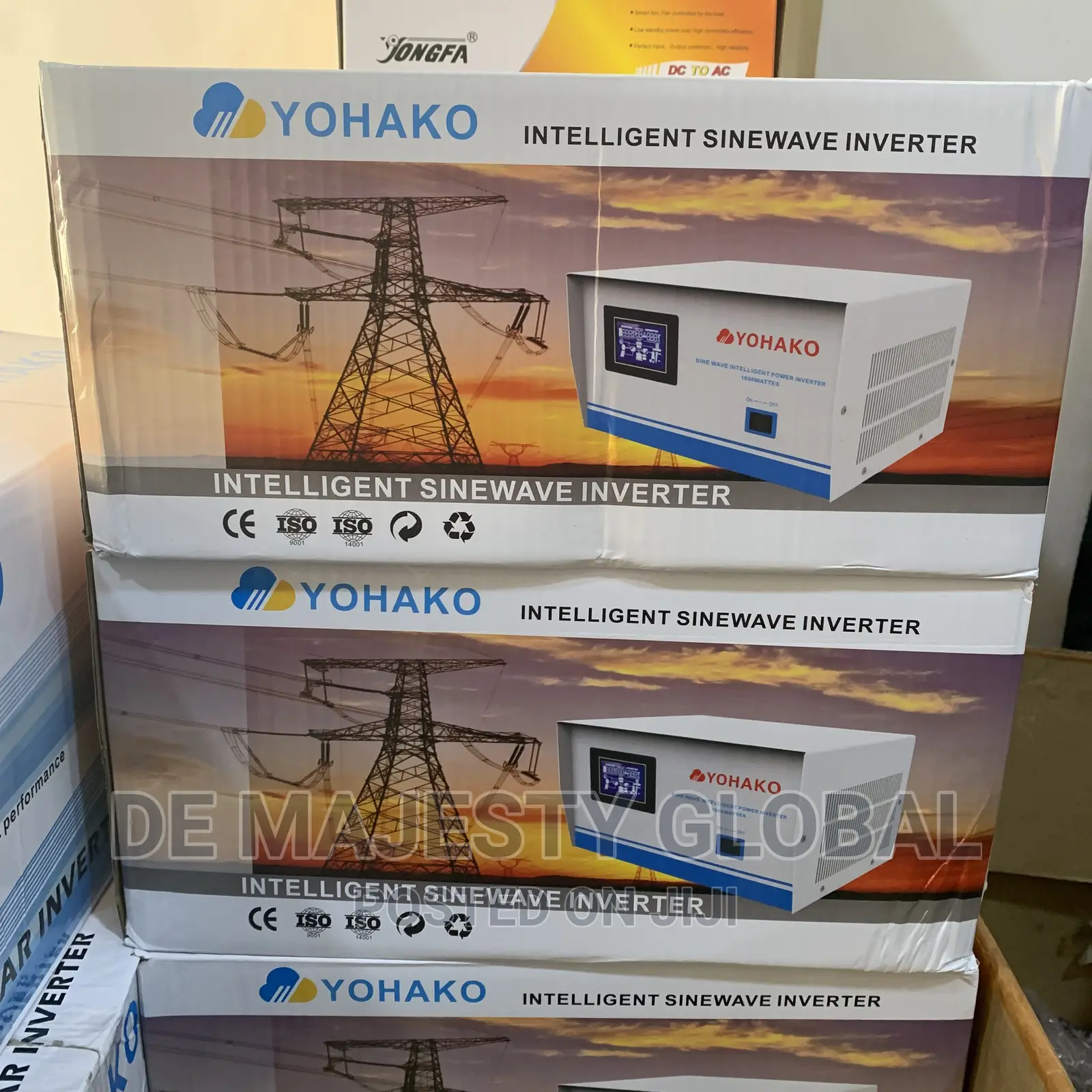 1kva 12V Yohako Intelligent Inverter With One Yr Warranty