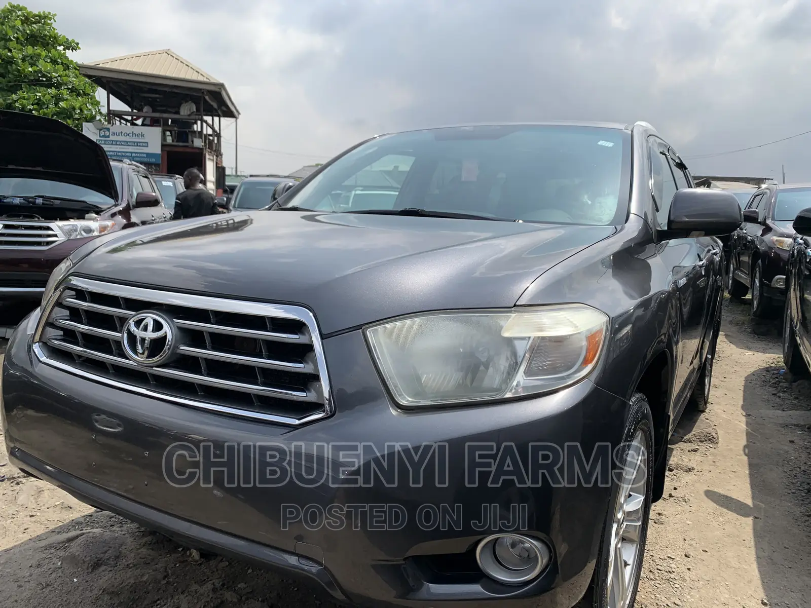 Toyota Highlander Limited 4x4 2008 Gray