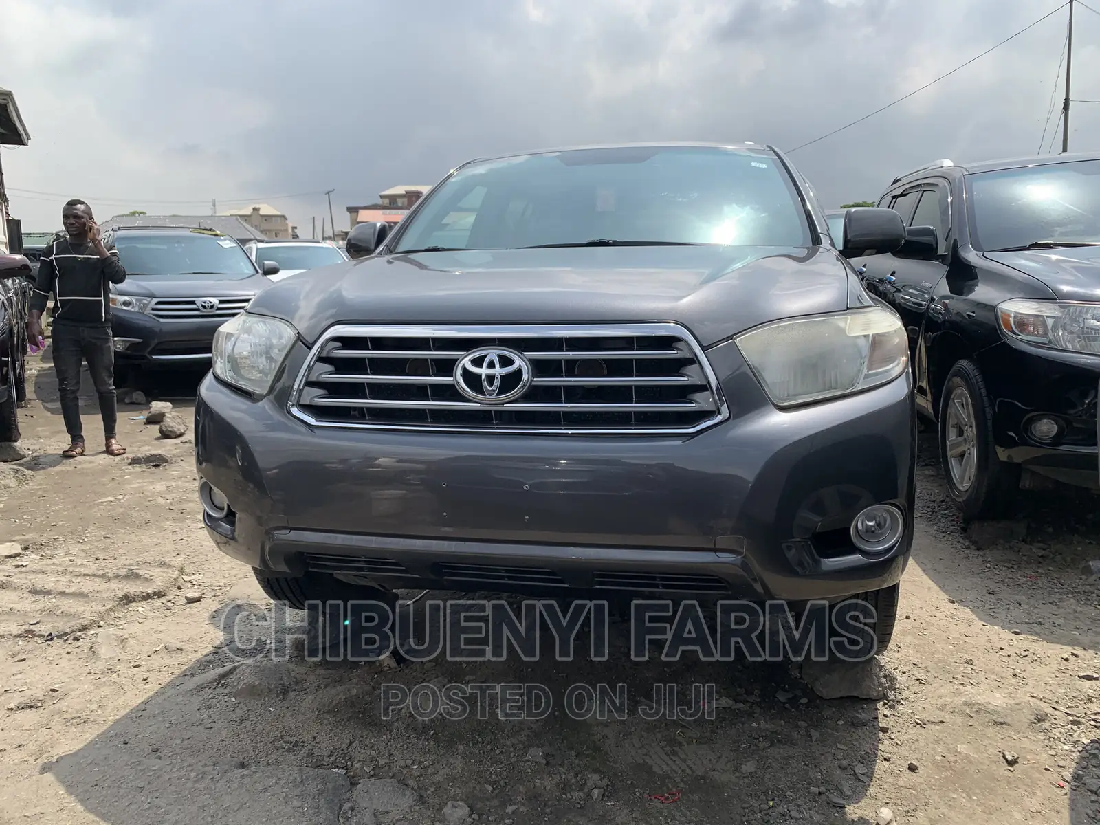 Toyota Highlander Limited 4x4 2008 Gray
