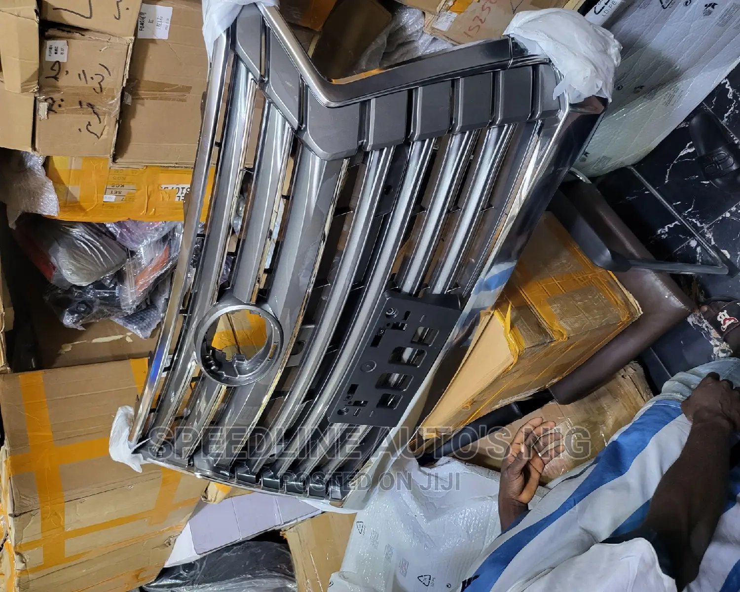 Complete Front Grill Lexus Lx570 2019 Follow Come