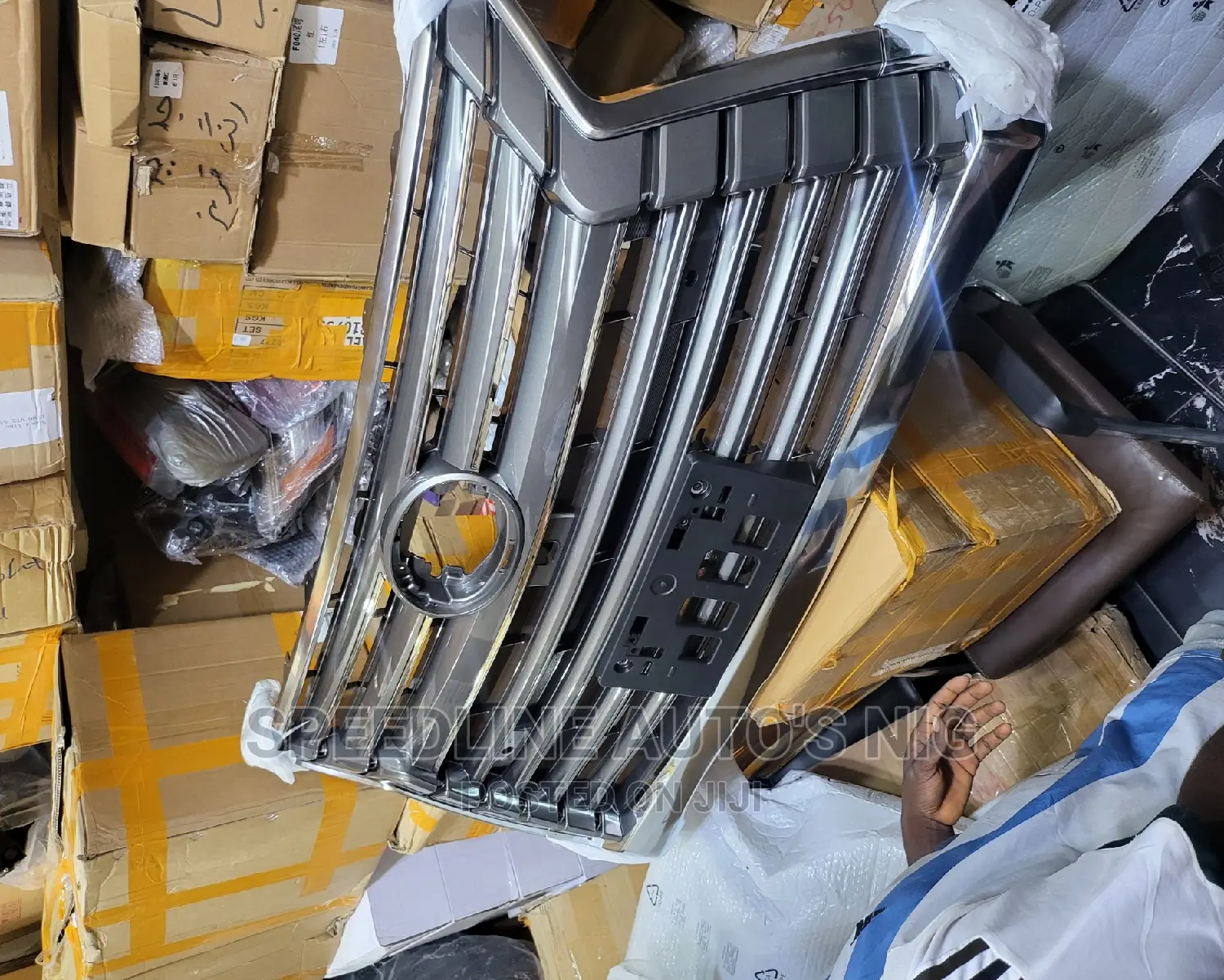 Complete Front Grill Lexus Lx570 2019 Follow Come