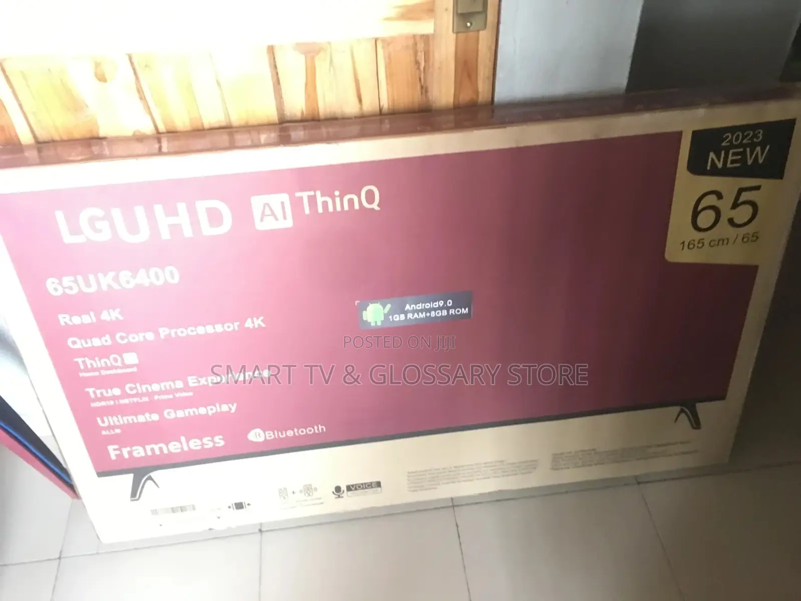 65 Inches Voice Activated TV #320
