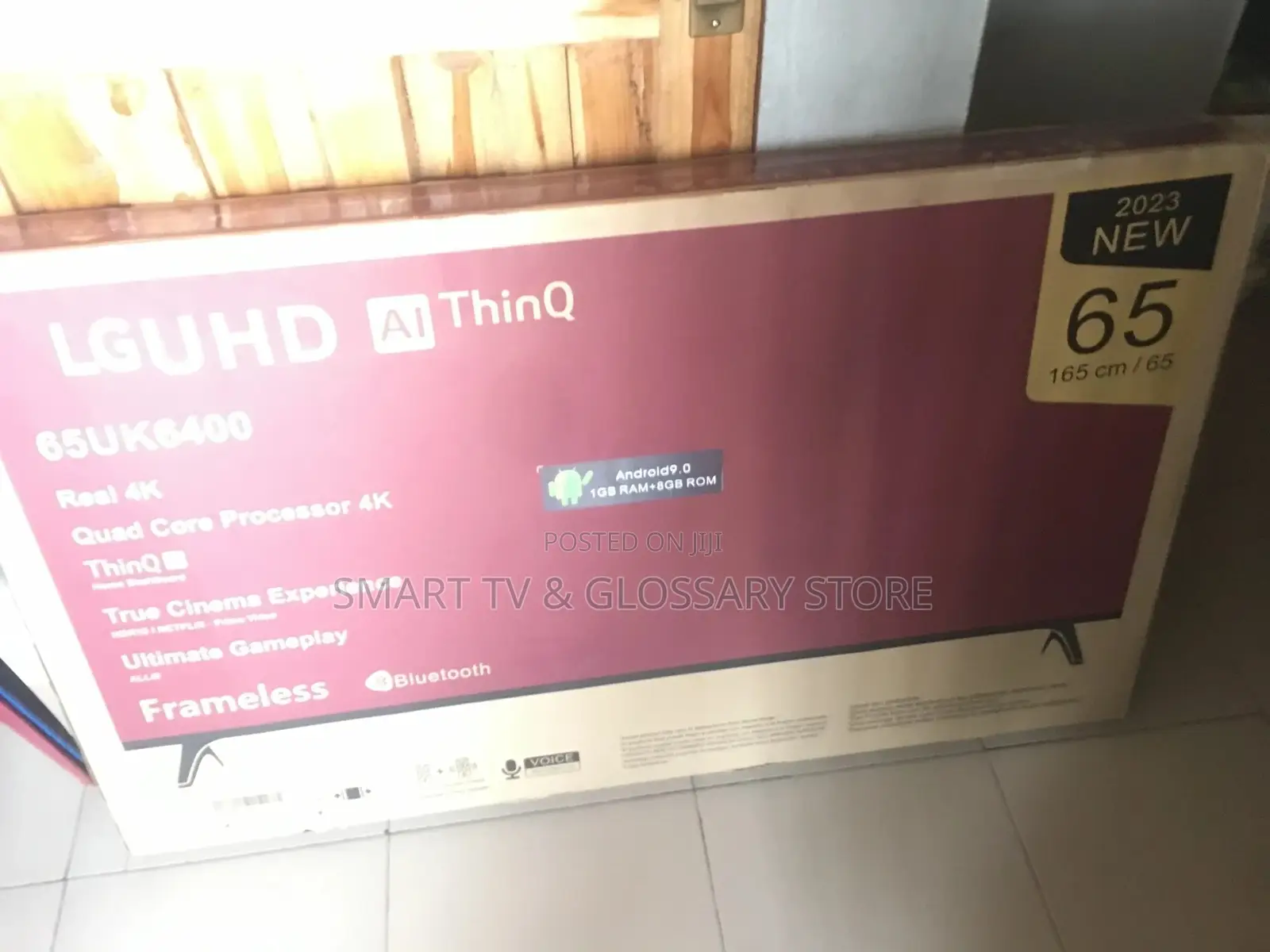 65 Inches Voice Activated TV #320