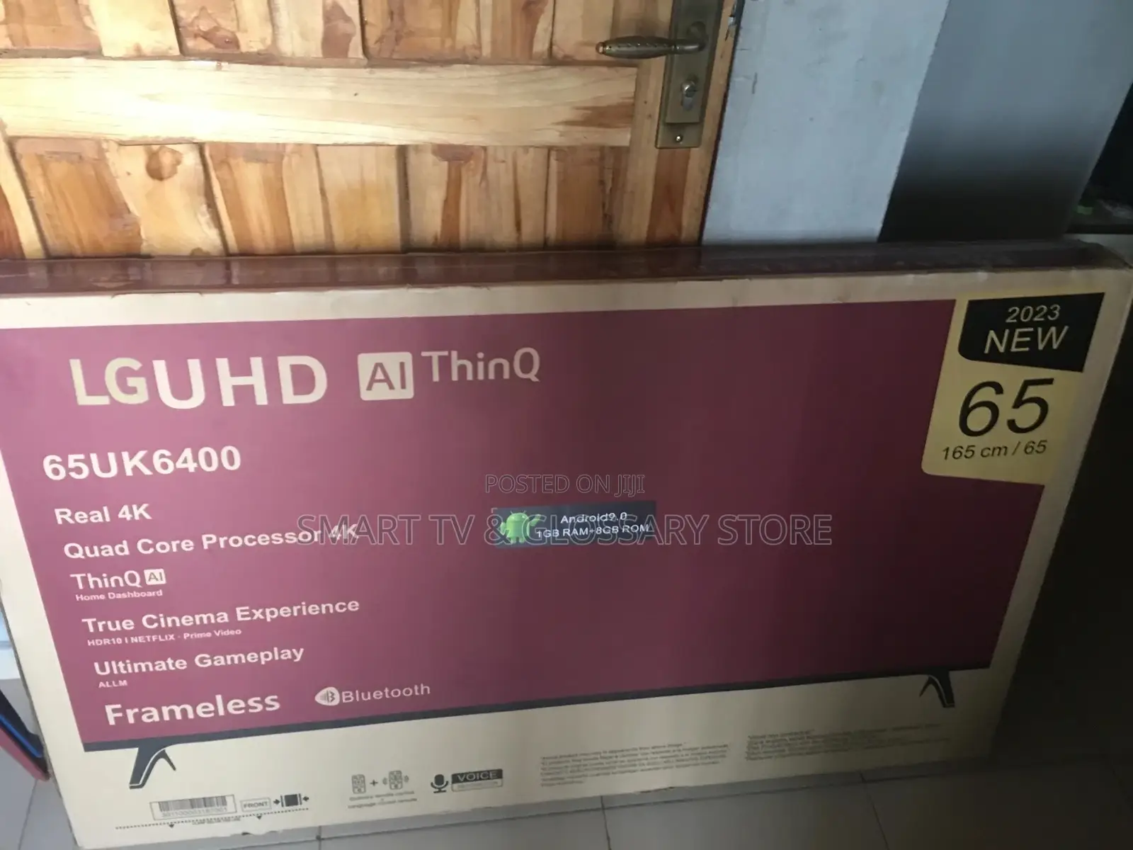 65inches LG Voice Control Narration (V.O)