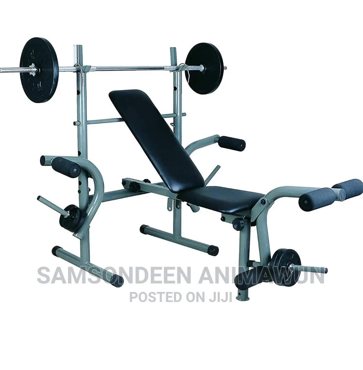 Heavy Duty Multi Function Weight Bench (Free Gym Ball)