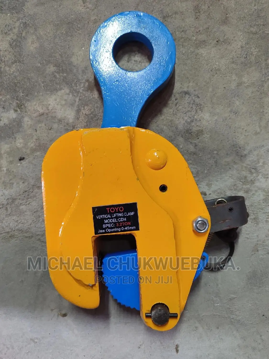 3 Ton Vertical Plate Clamp