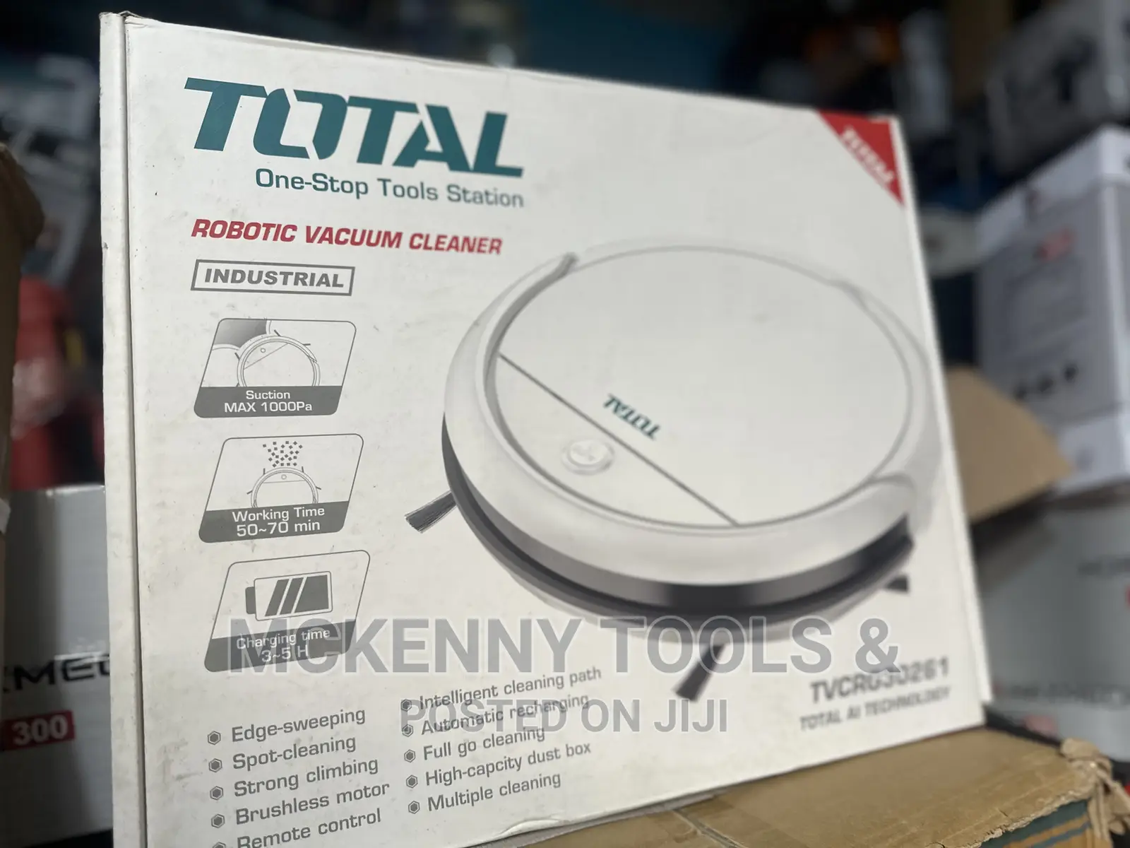 Total Robotic Vacuum Cleaner - Wet and Dry