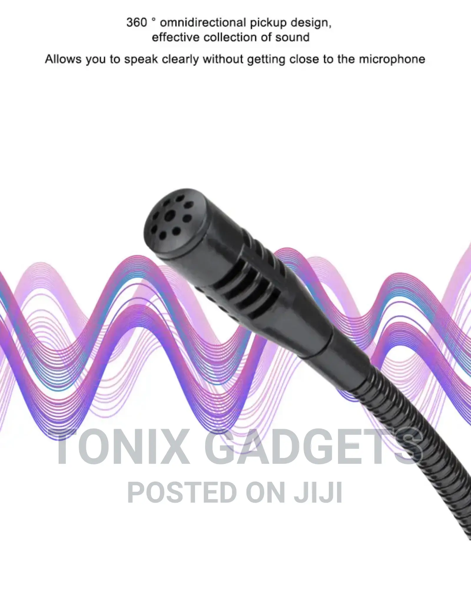 Professional USB Gooseneck Microphone