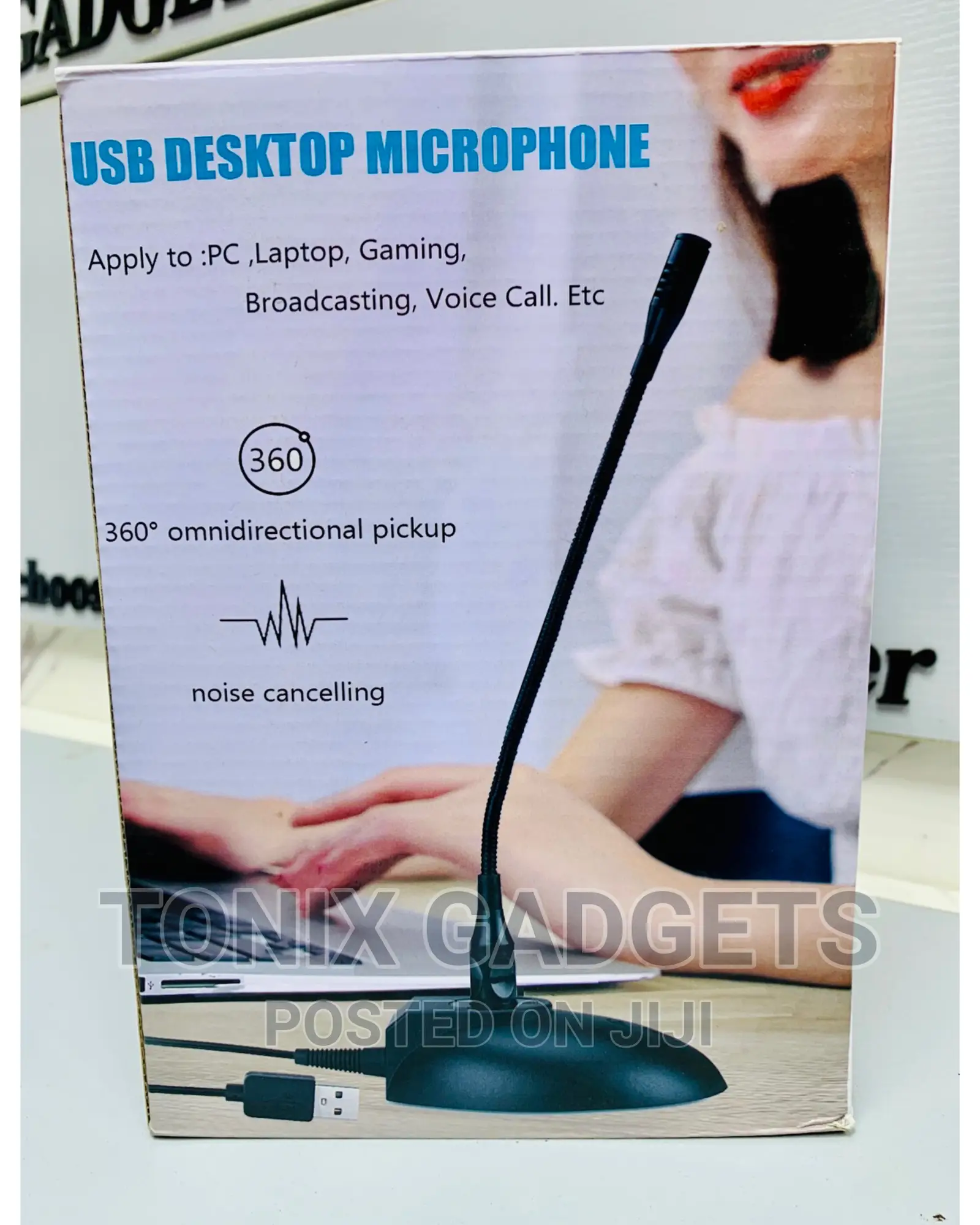 Professional USB Gooseneck Microphone