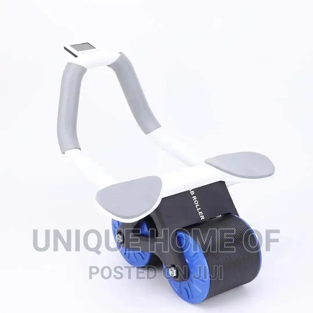 Ab Roller Wheel Automatic Rebound With Elbow Support