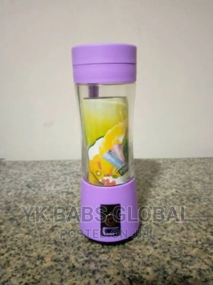 Portable Usb Rechargeable 6 Blades Juice Blender