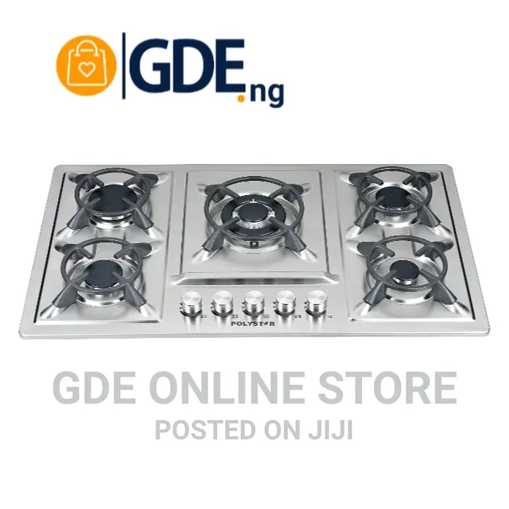 Polystar 5 Burner Gas Hob