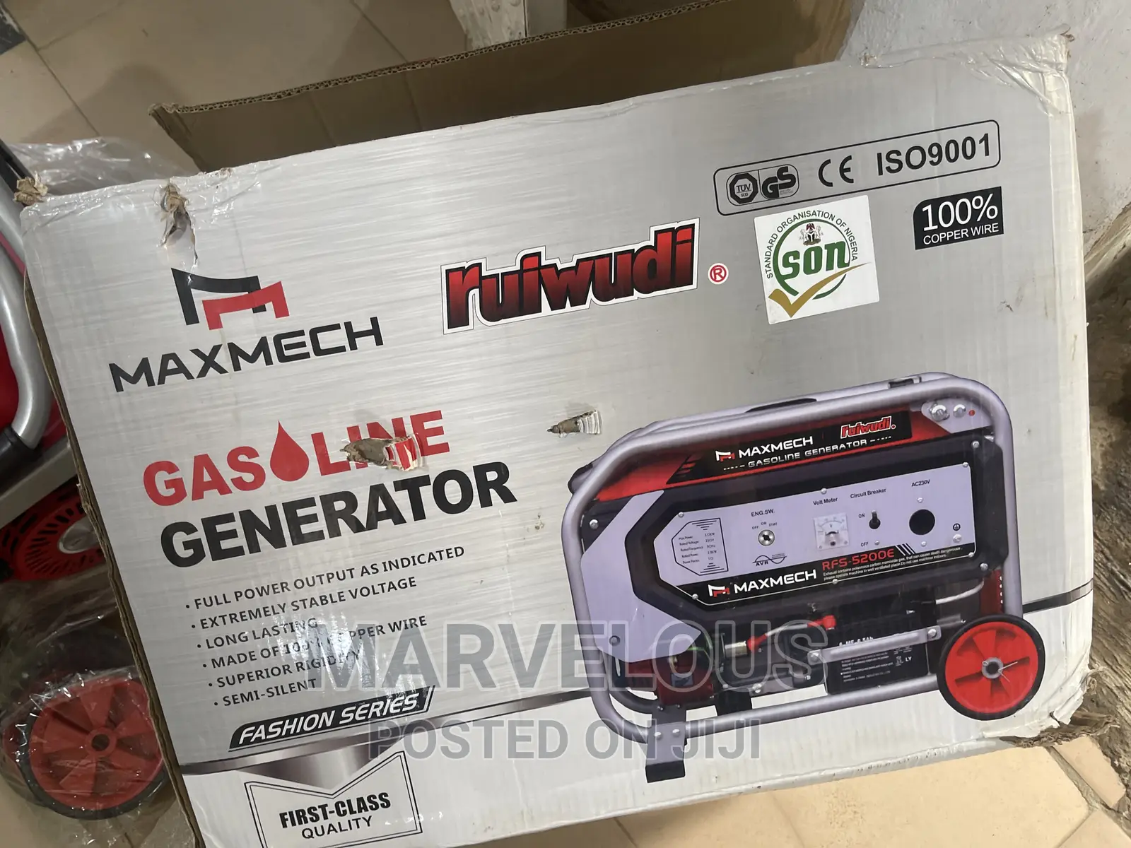 Brand New Supper Cooper Coil Maximech Generator Model 4:8kv