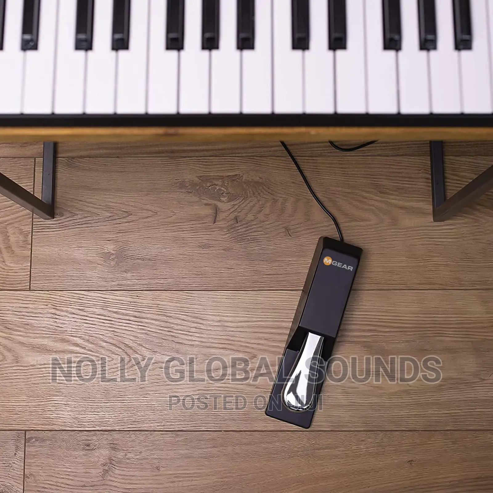 ALESIS ASP-2 Keybaord Sustain Pedal. For Digital Midi Piano