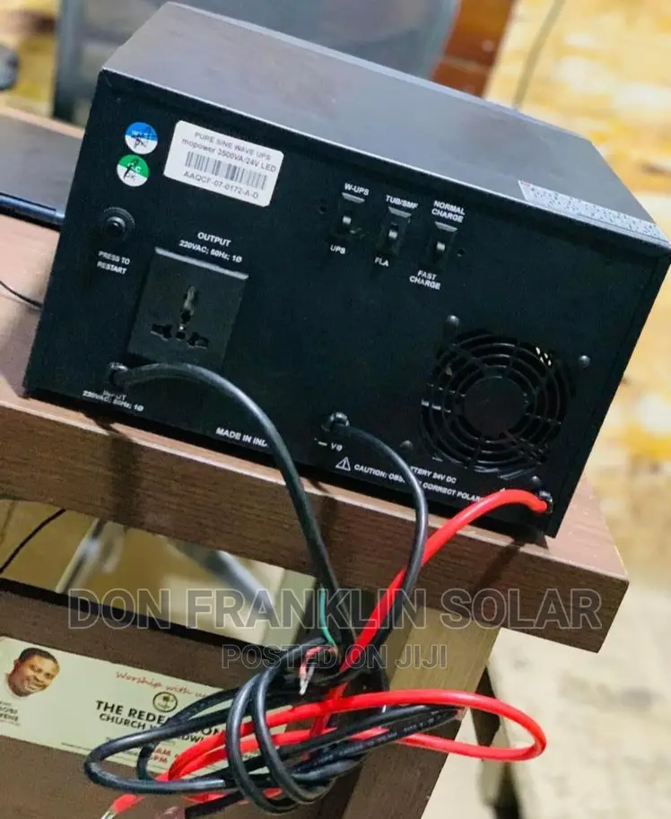3.5kva/24v Mopower Pure Sine Wave None Hybrid Solar Inverter
