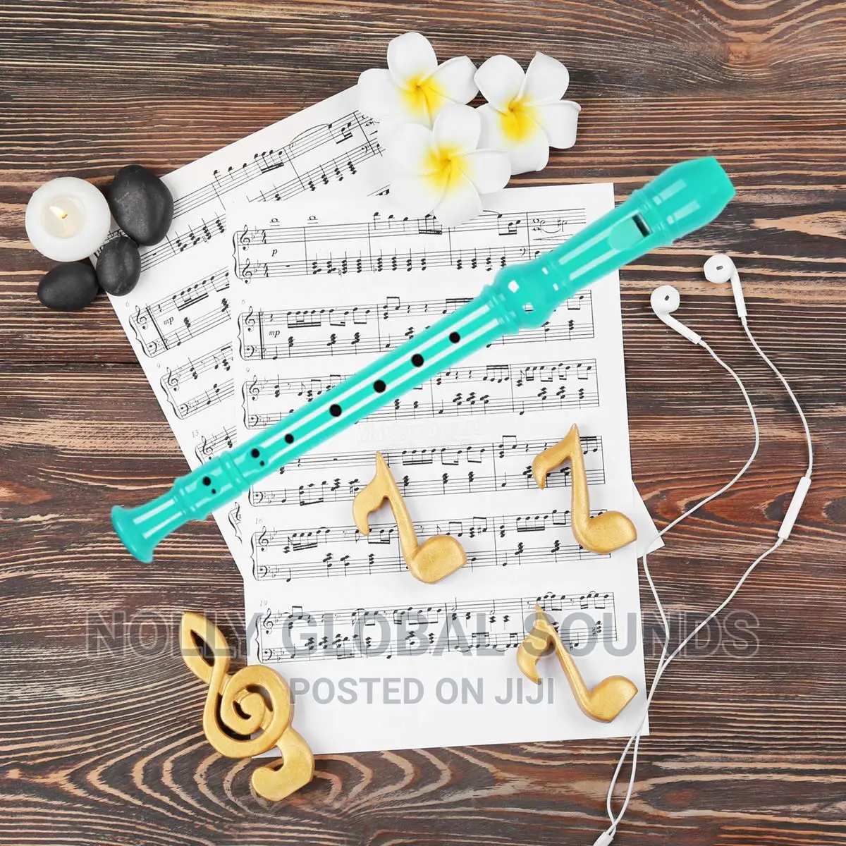Recorder Flute for Kids With Cleaning Rod. Soprano (2pcs)