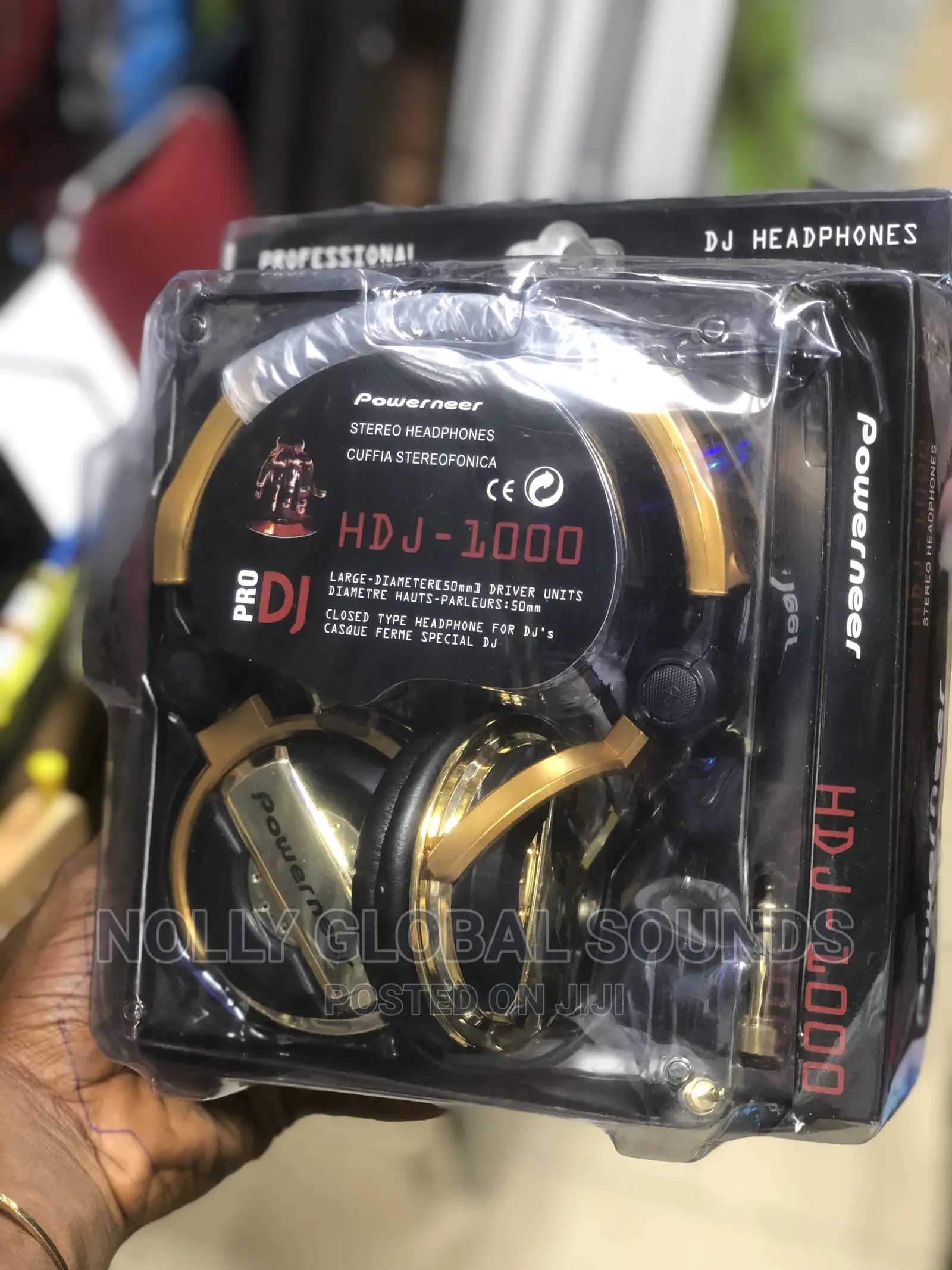 DJ Headphone - Powerneer Music Recording Headphone