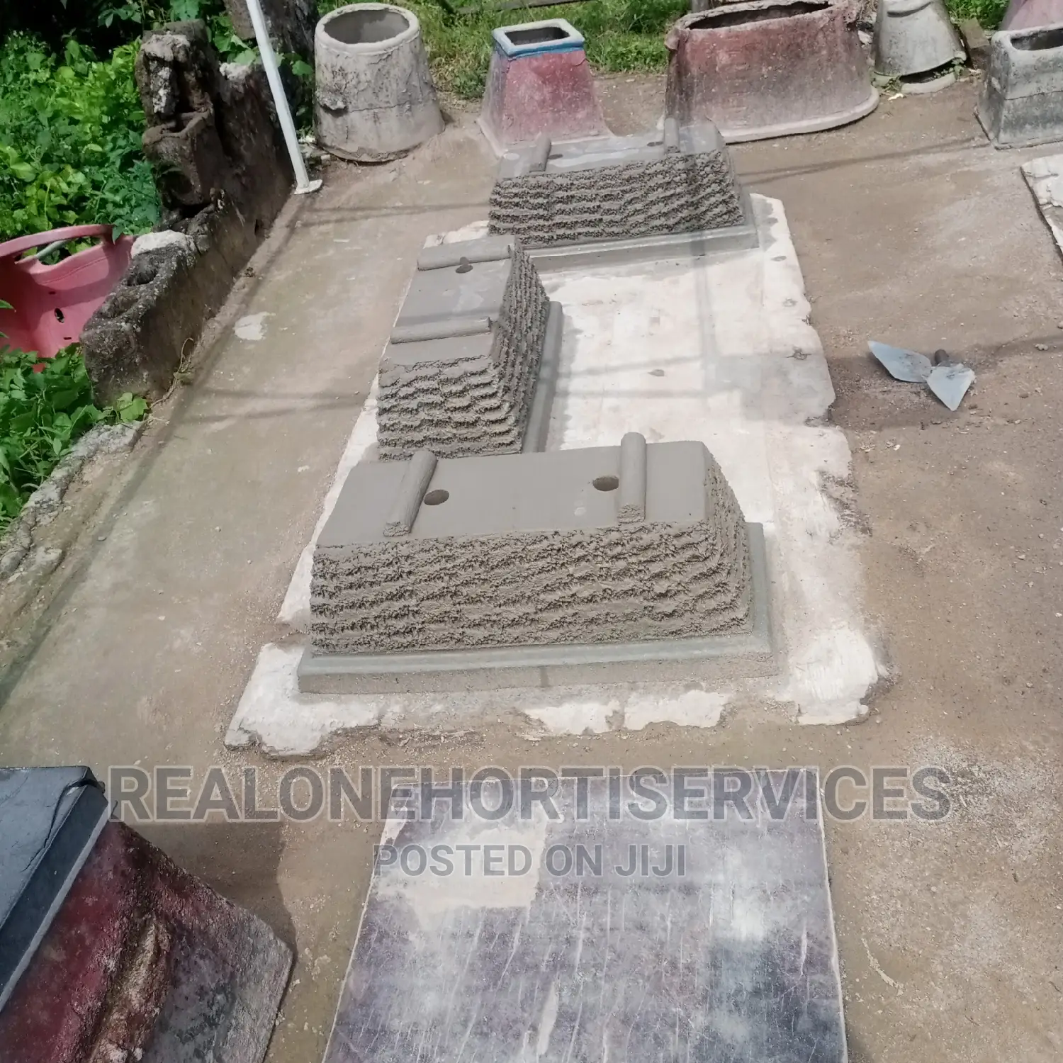 Concrete Pot for Suitable for Home, Office, Schools Plants