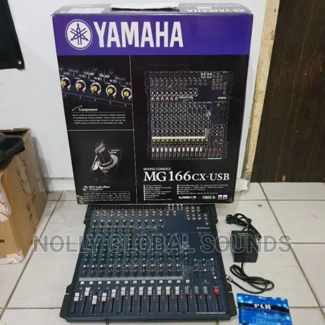 Mixing Console Yamaha MG 166 CX 16 Channels USB Audio Mixer