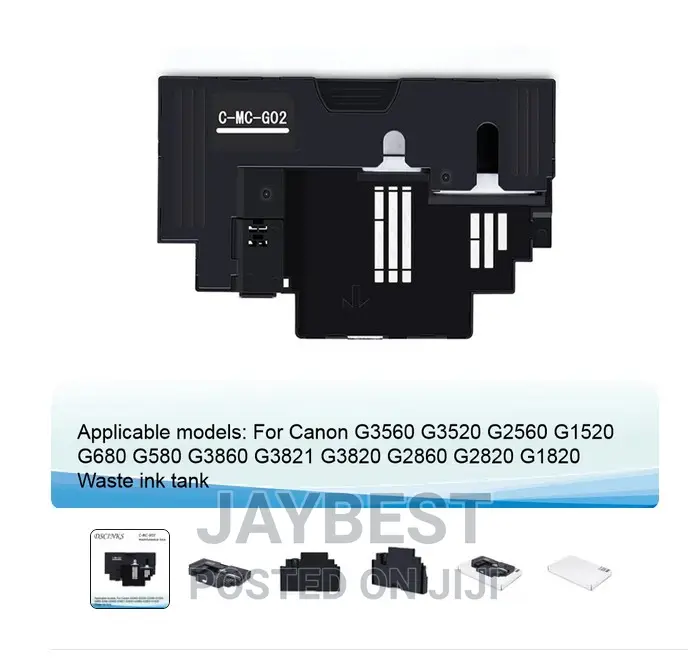 Canon MC-G02 MC G02 McG02 Compatible Ink Maintenance Box Was