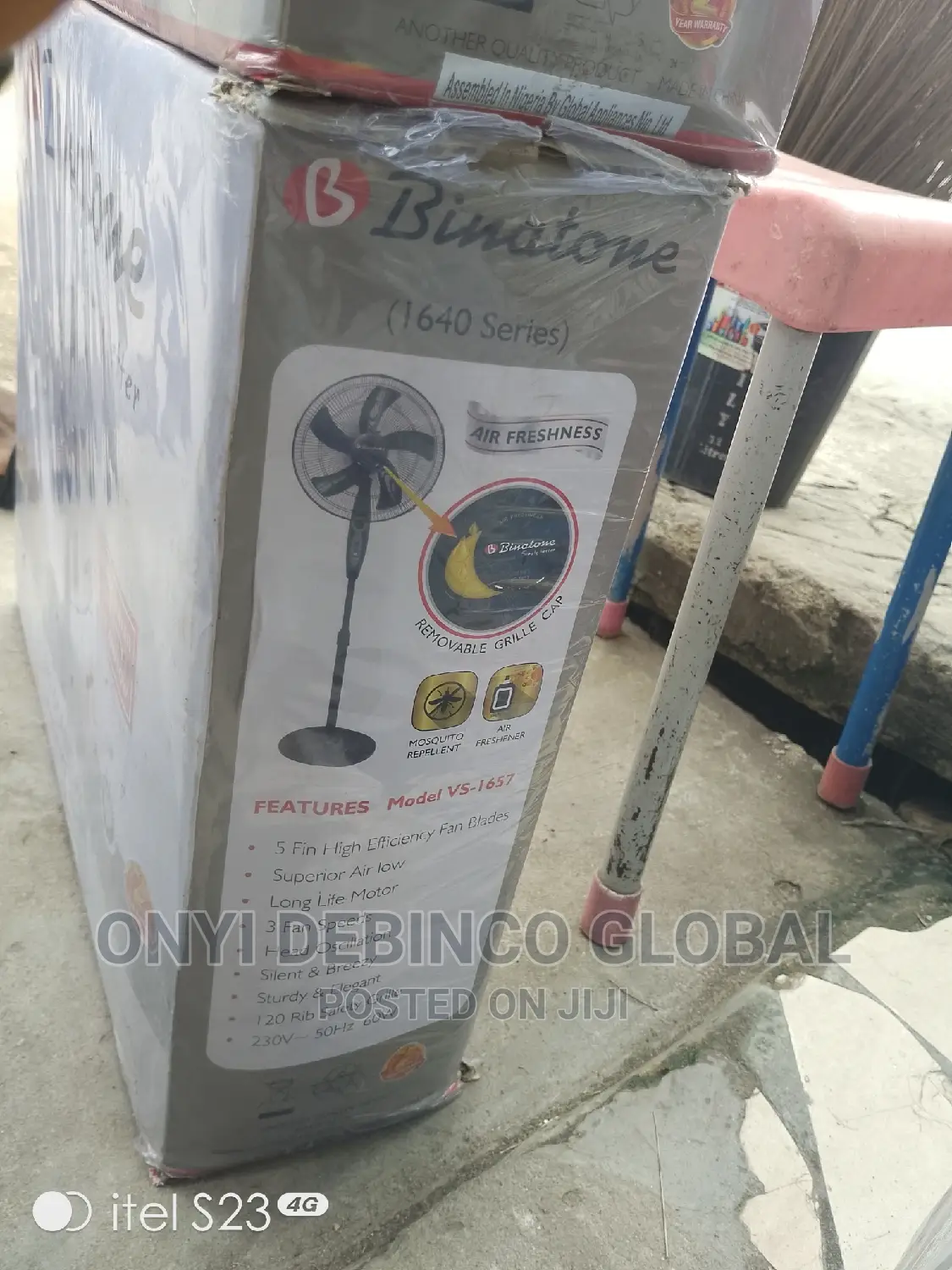 Binatone Standing Fan vs-1657 - 30W