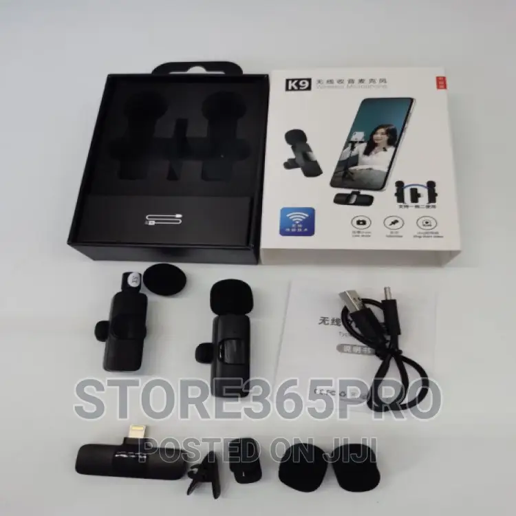 Content Creation Wireless Microphone Noise Cancellation