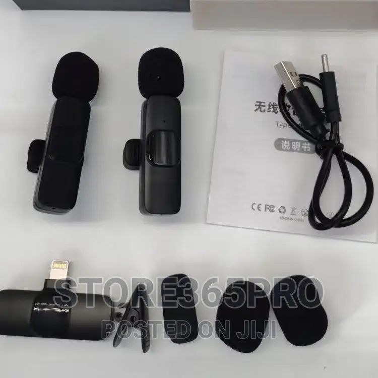 Content Creation Wireless Microphone Noise Cancellation
