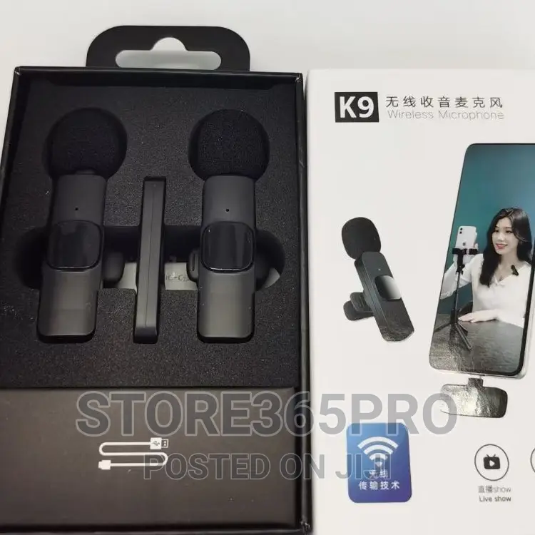 Content Creation Wireless Microphone Noise Cancellation