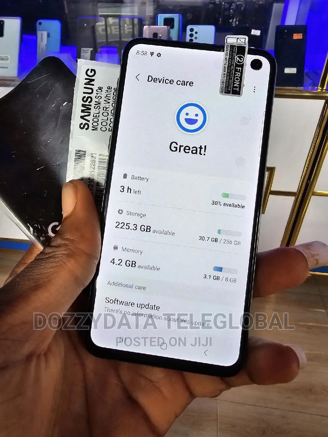 Samsung Galaxy S10e 256 GB Blue