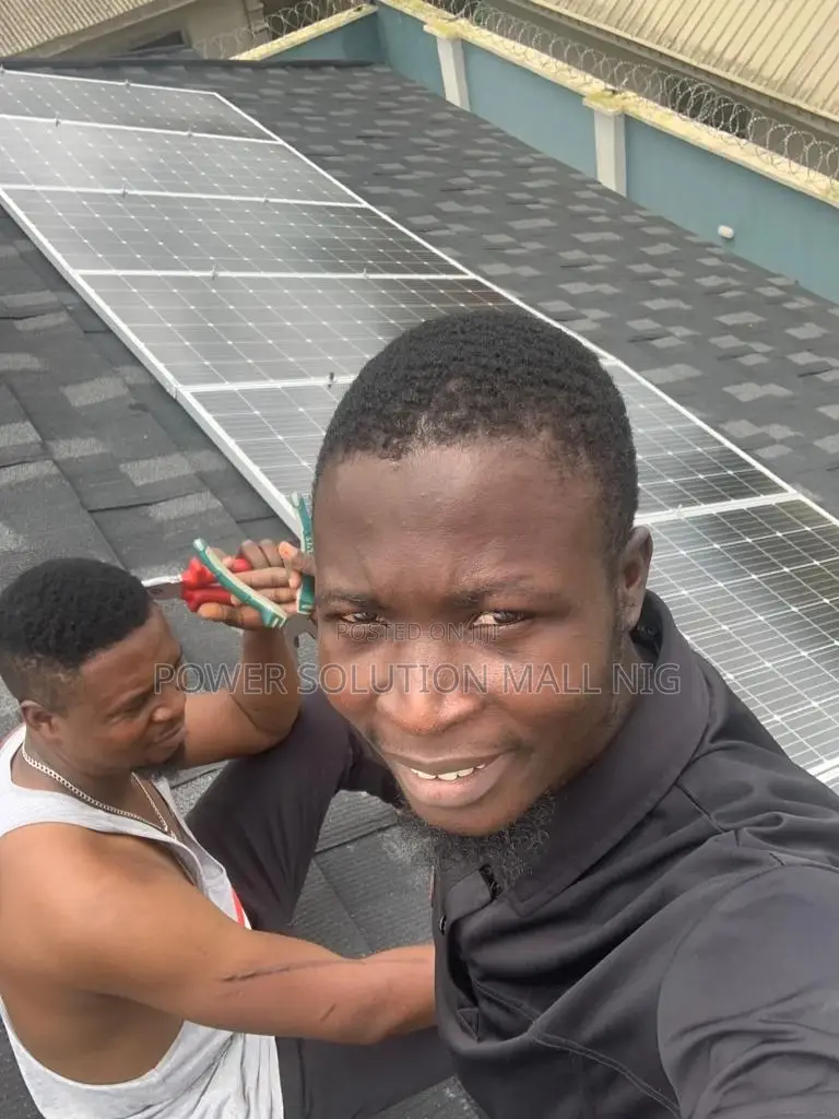7.Kva Solar Installation With 10kwh Felicity Hybrid Inverter