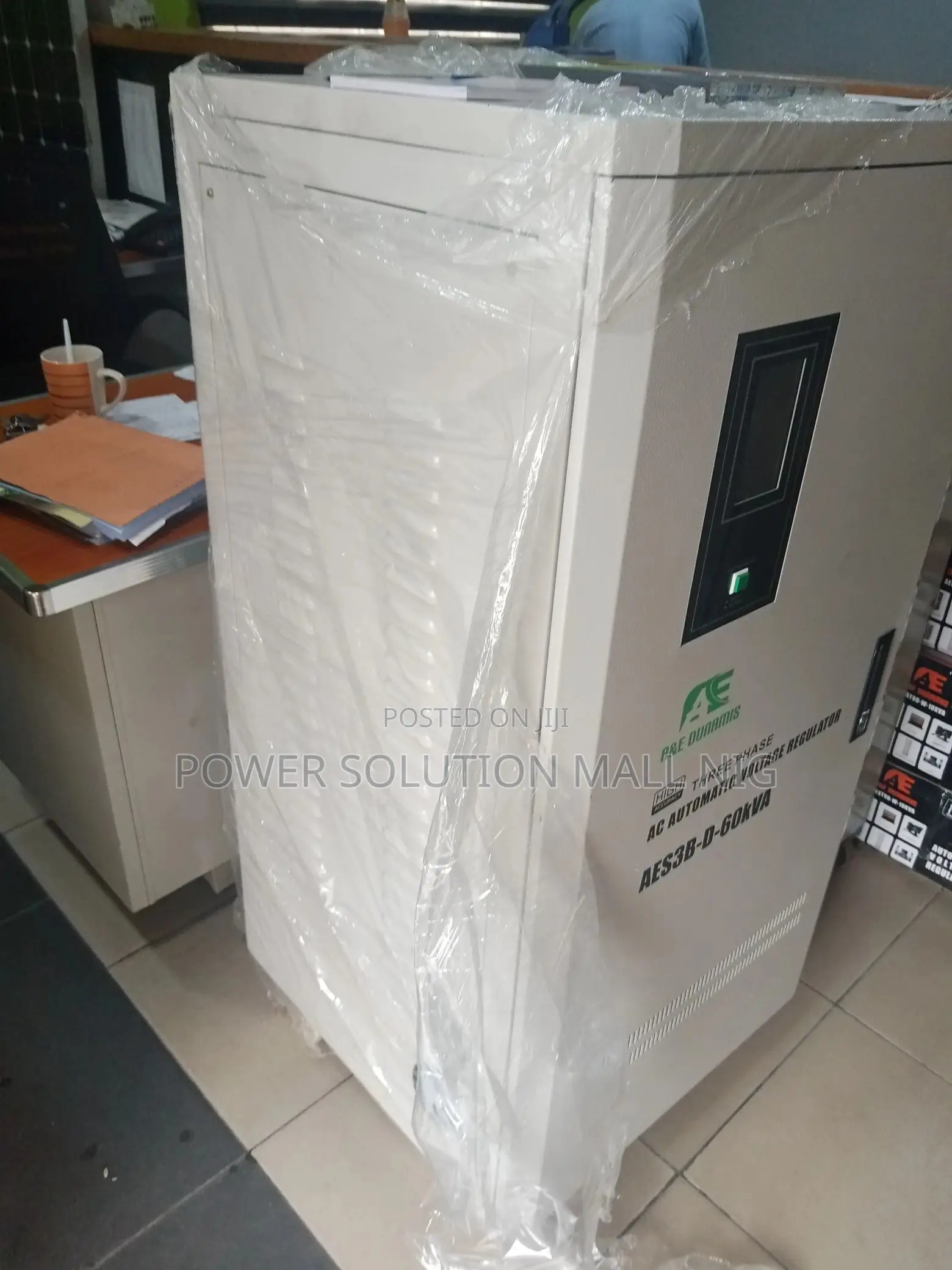 A E 60kva 3-Phase Stabilizer With 1 Year Warranty