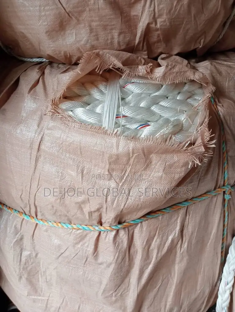 56mm Nylon 8 Strands Mooring Rope 200mtrs