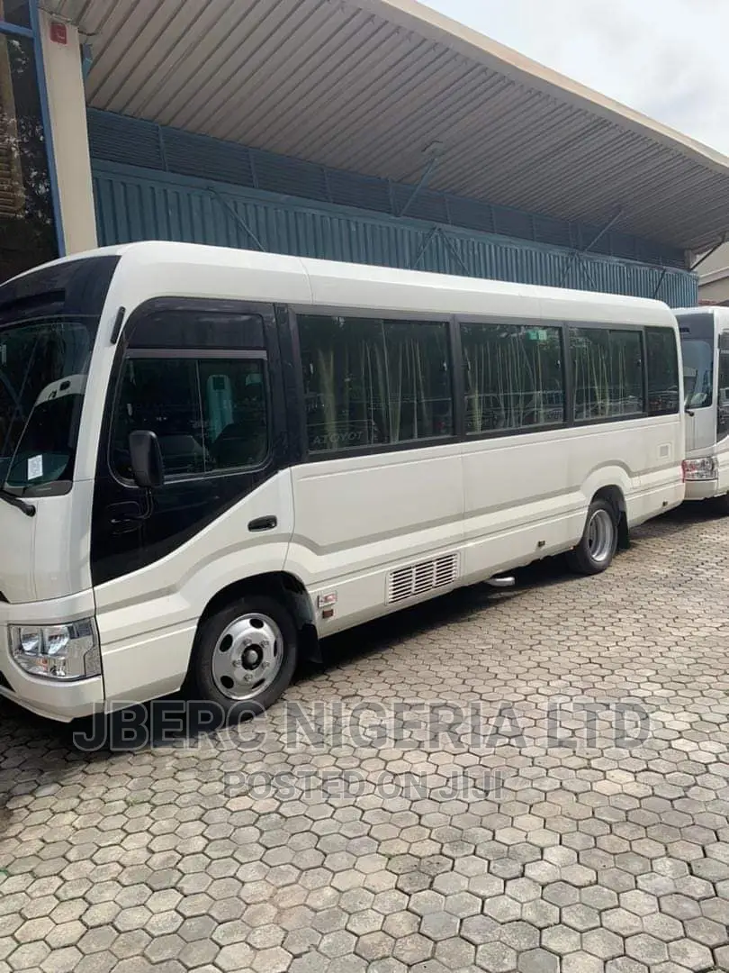New Toyota Coaster 2023 White