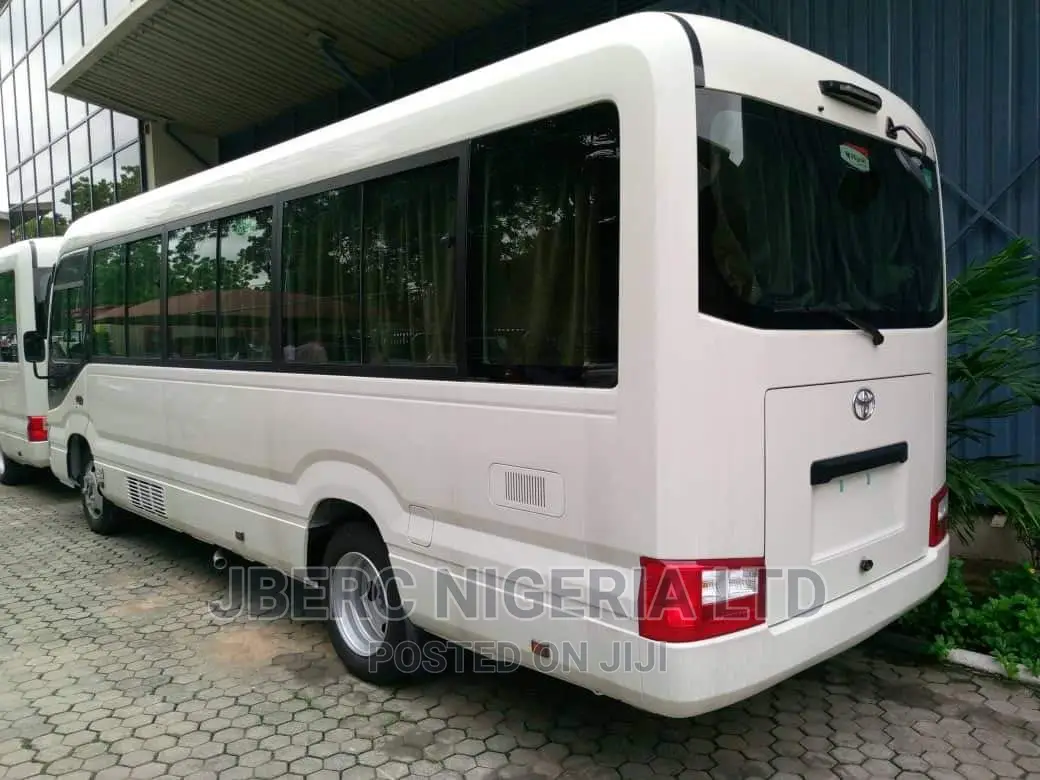 New Toyota Coaster 2023 White