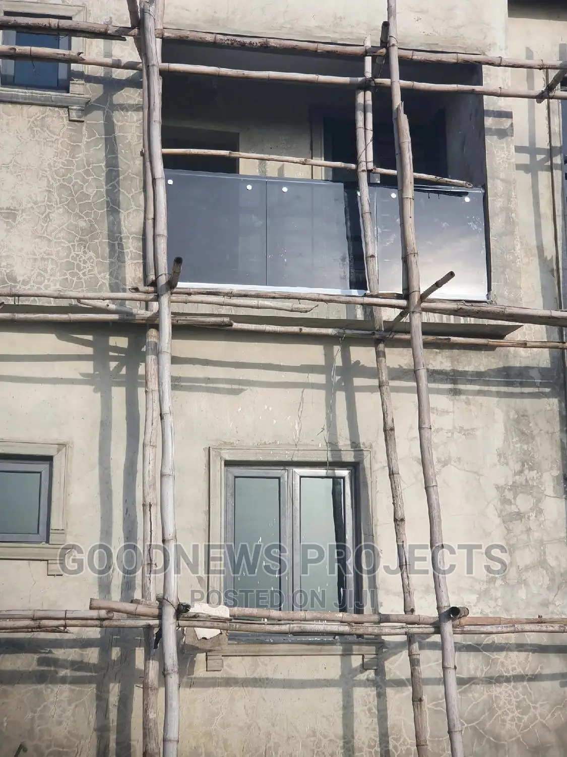 Balcony Glass Handrail With 10mm Glass