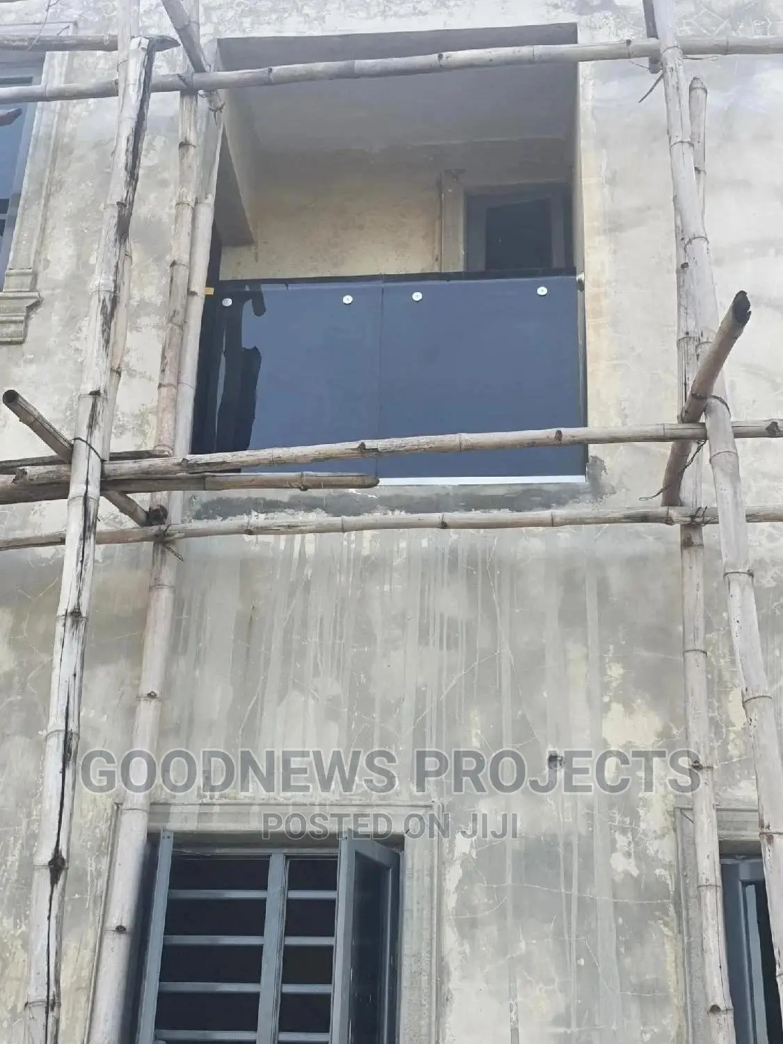 Balcony Glass Handrail With 10mm Glass
