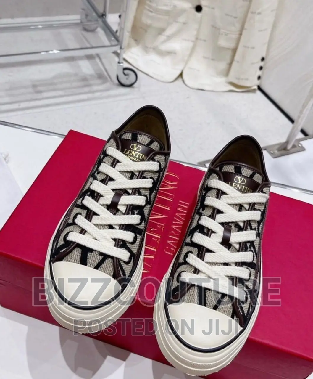 Original Italian VALENTINO Sneakers Available in Store