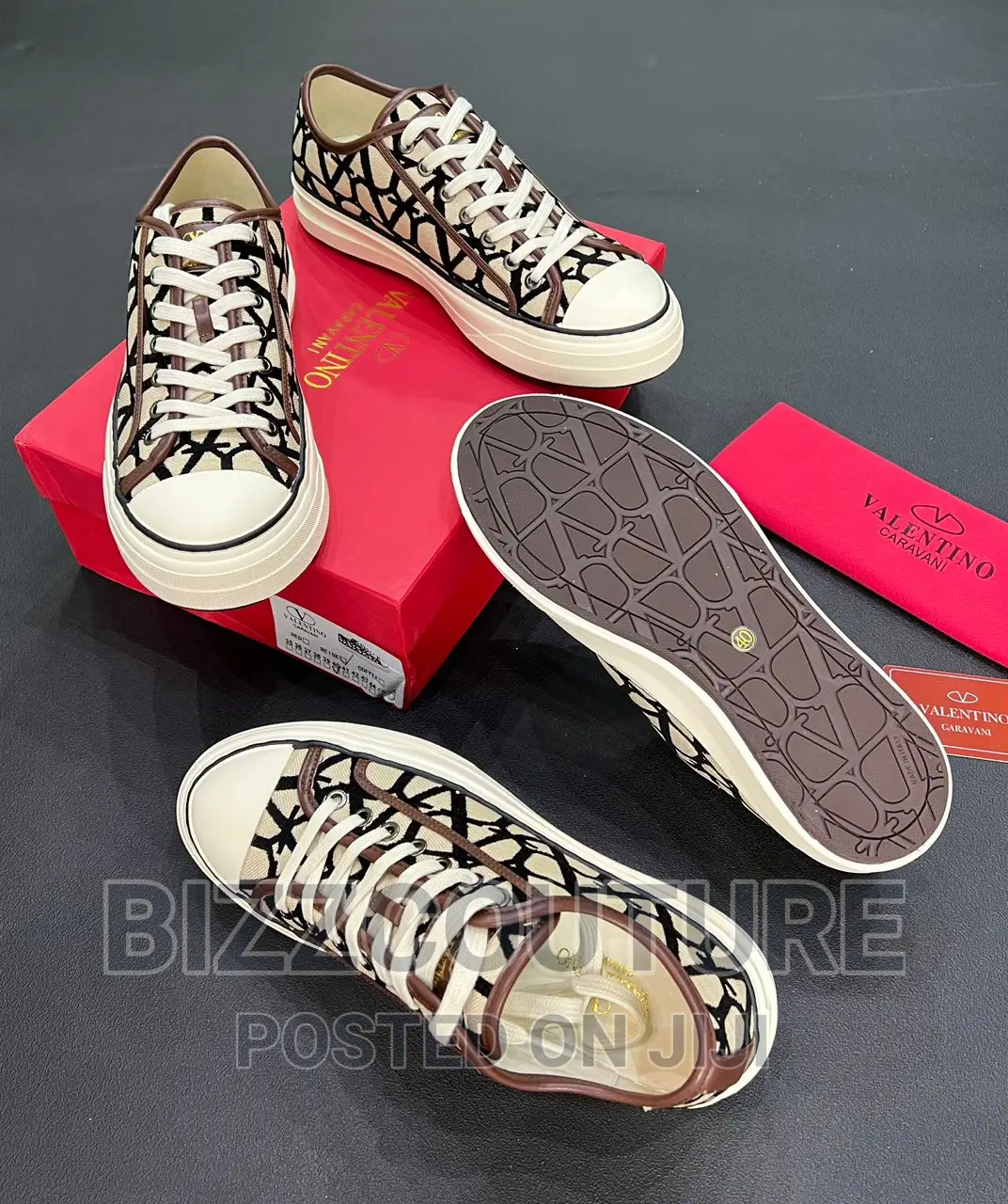 Original Italian VALENTINO Sneakers Available in Store