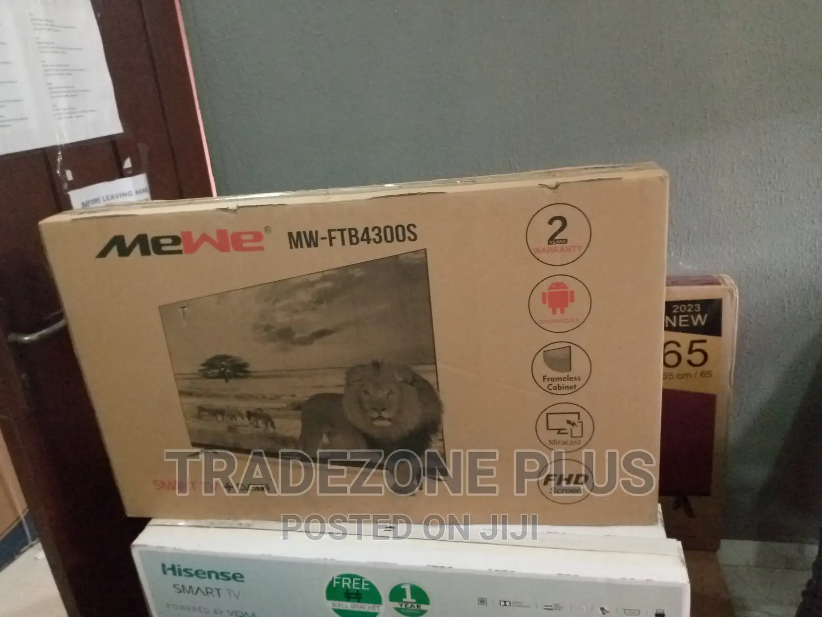 Quality Mw-Ftb4300s Frameless Smart TV