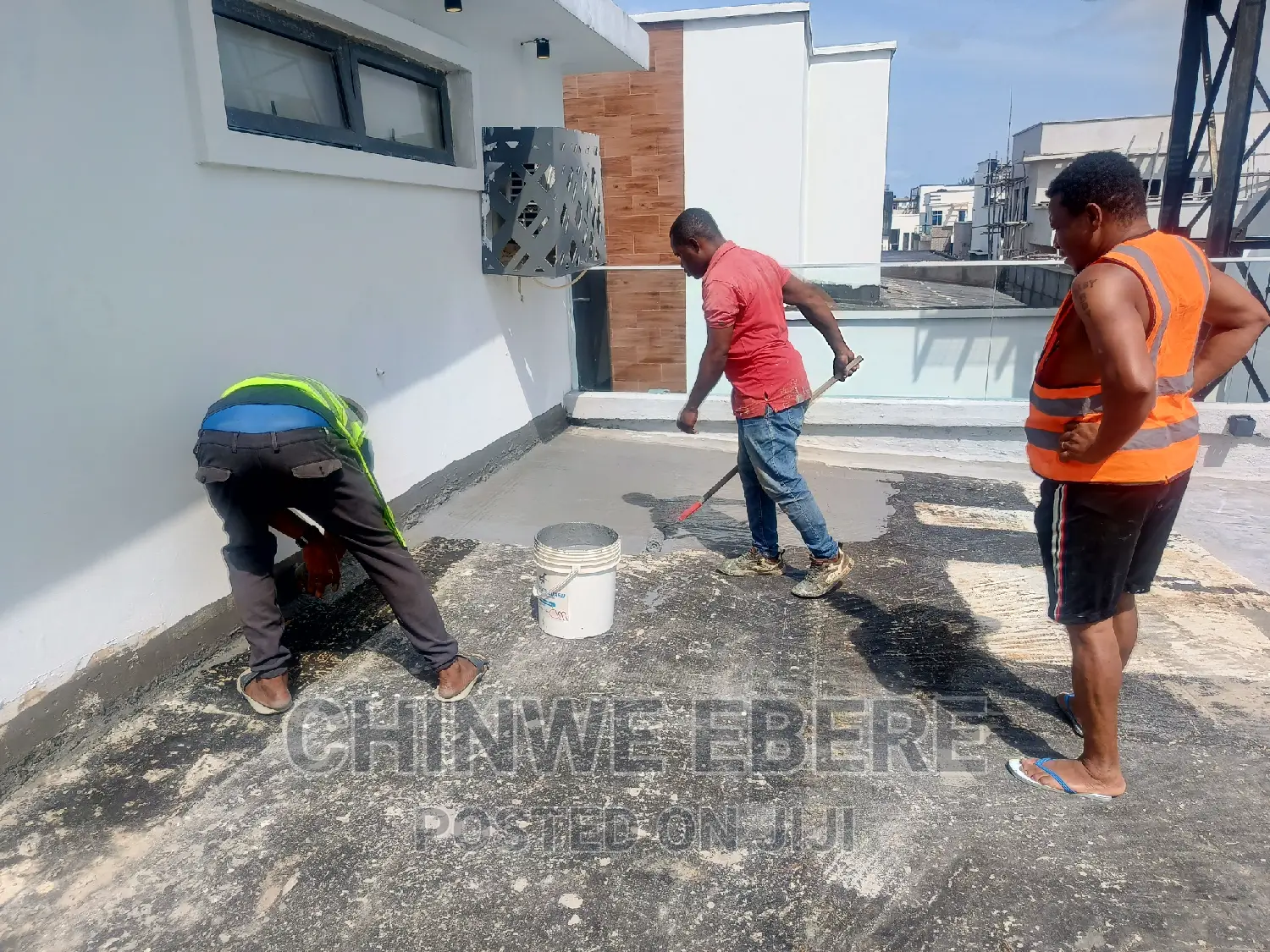 Removing of Felt and Using Liquid Waterproofing