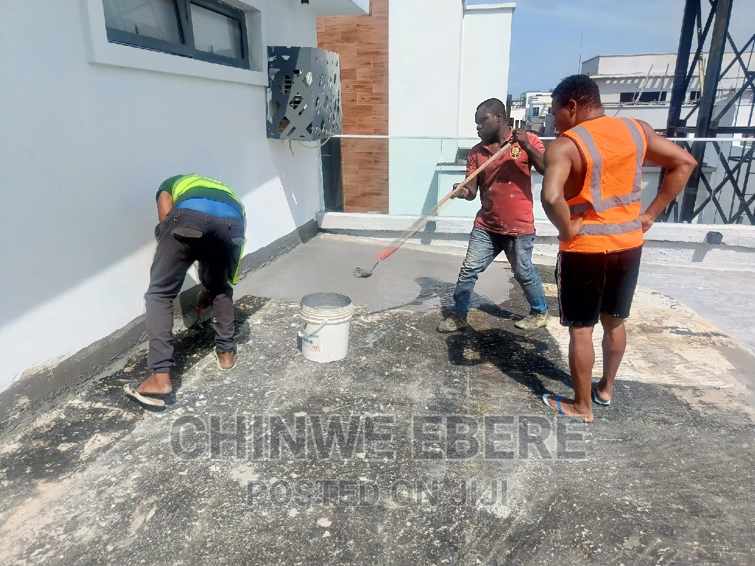 Removing of Felt and Using Liquid Waterproofing