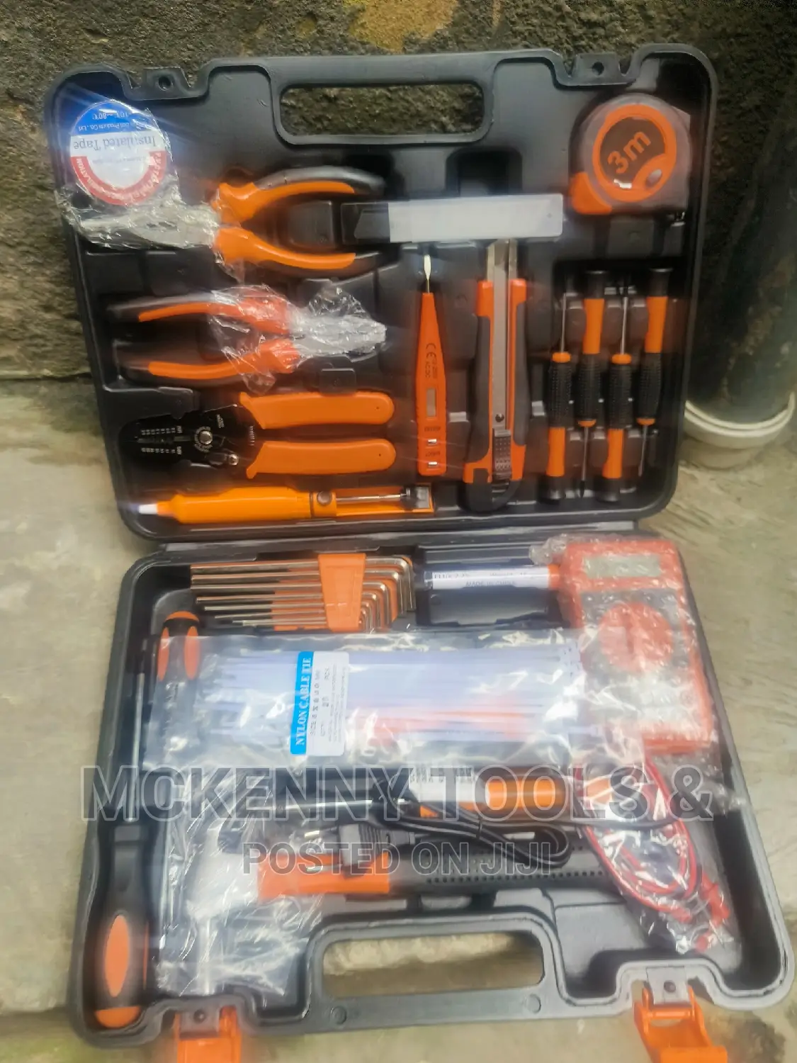 Tools Box Mechanical Set Household Portable Repairings Kit