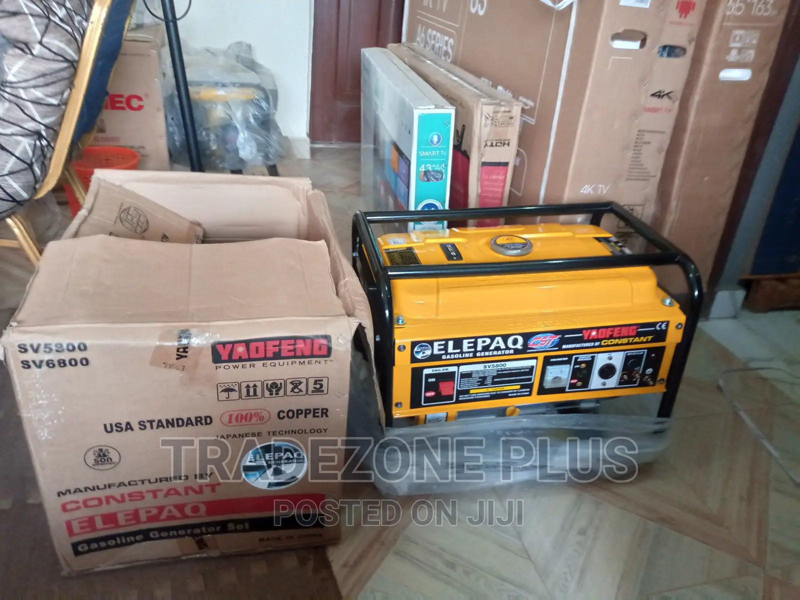 New Elepaq Constant Manual Generator-Sv5800