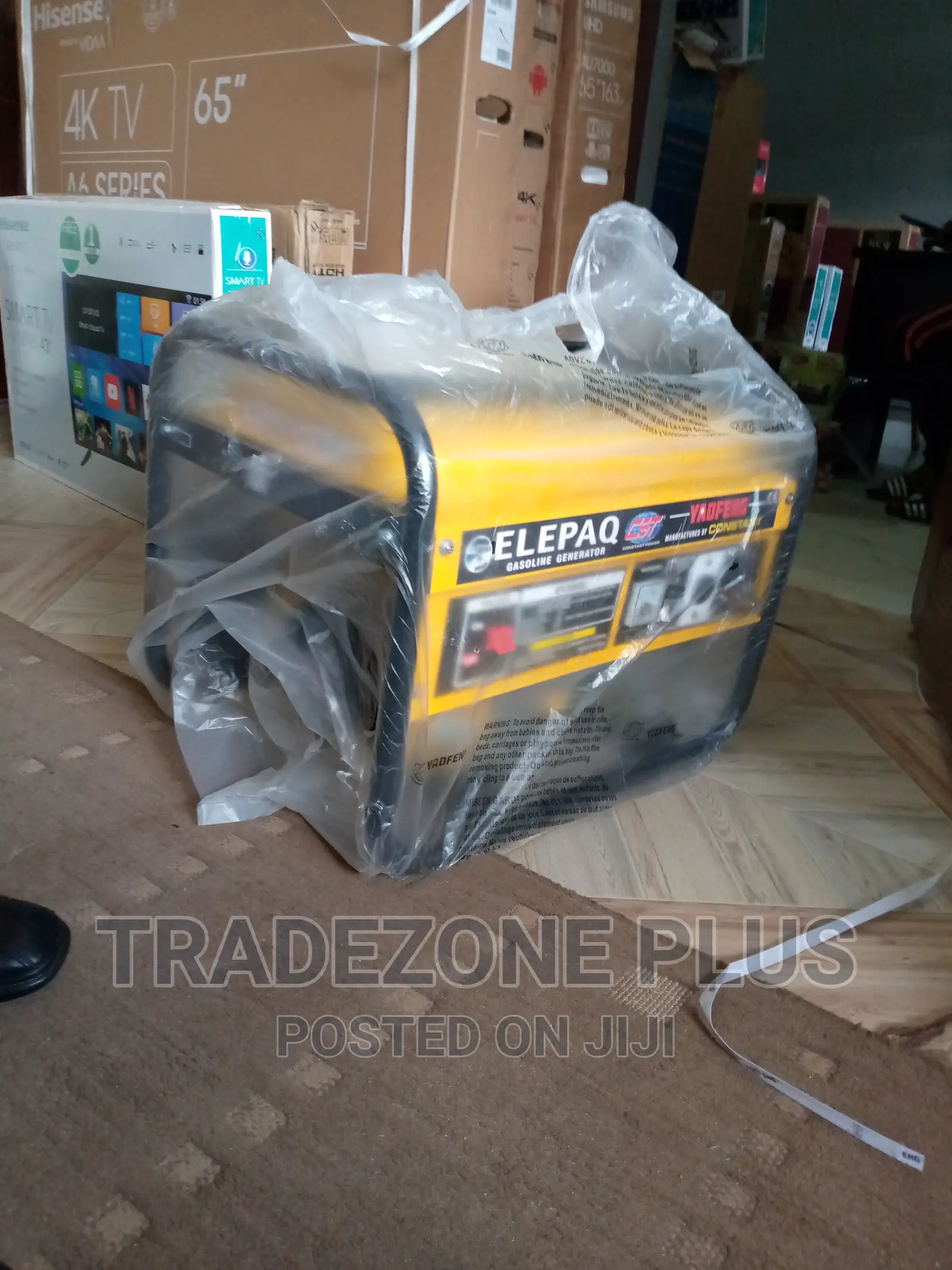 New Sv5800 Elepaq Constant Manual Generator-3.5kva