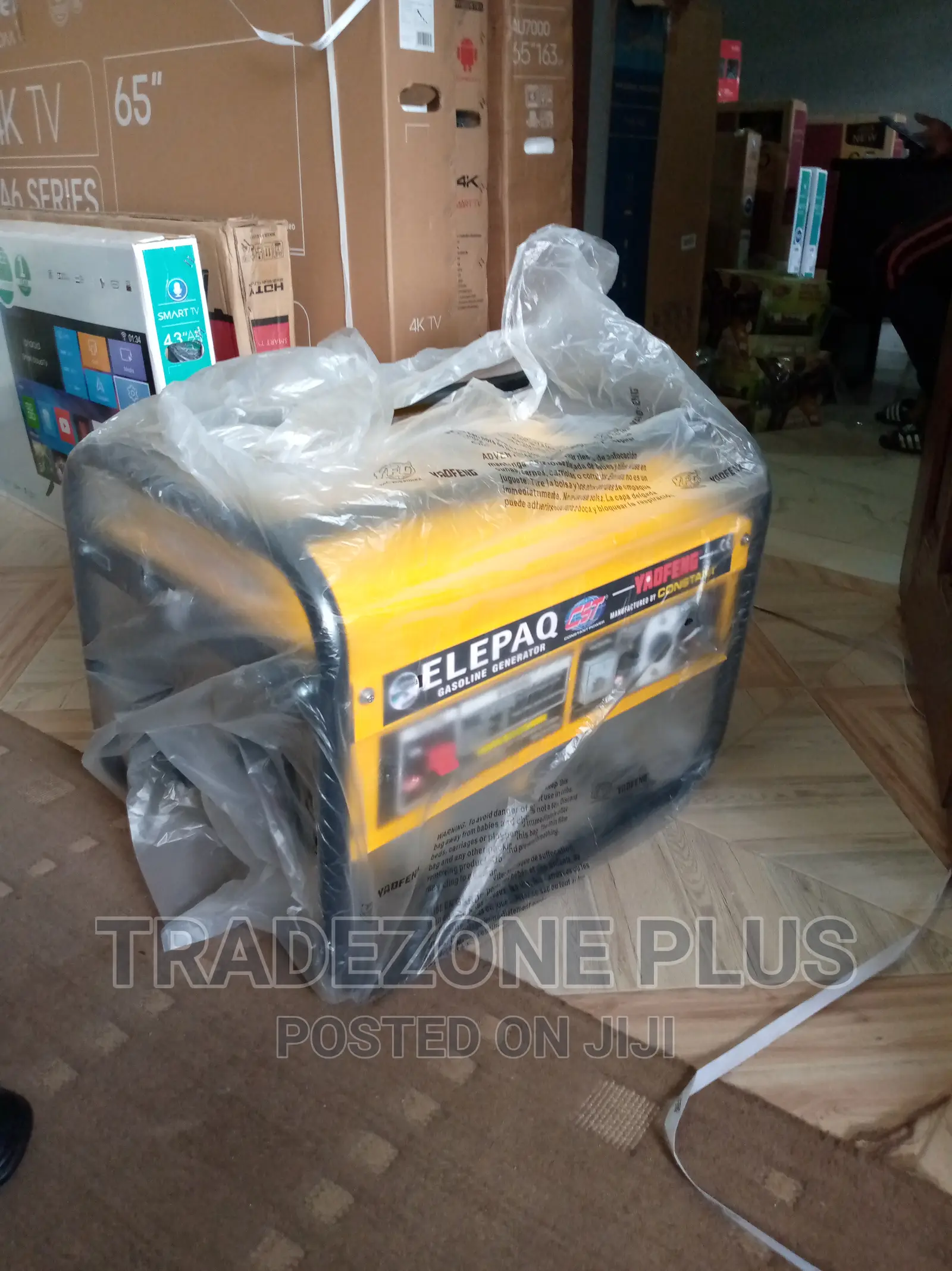 New Elepaq Constant-Sv5800 Manual Generator-3.5kva