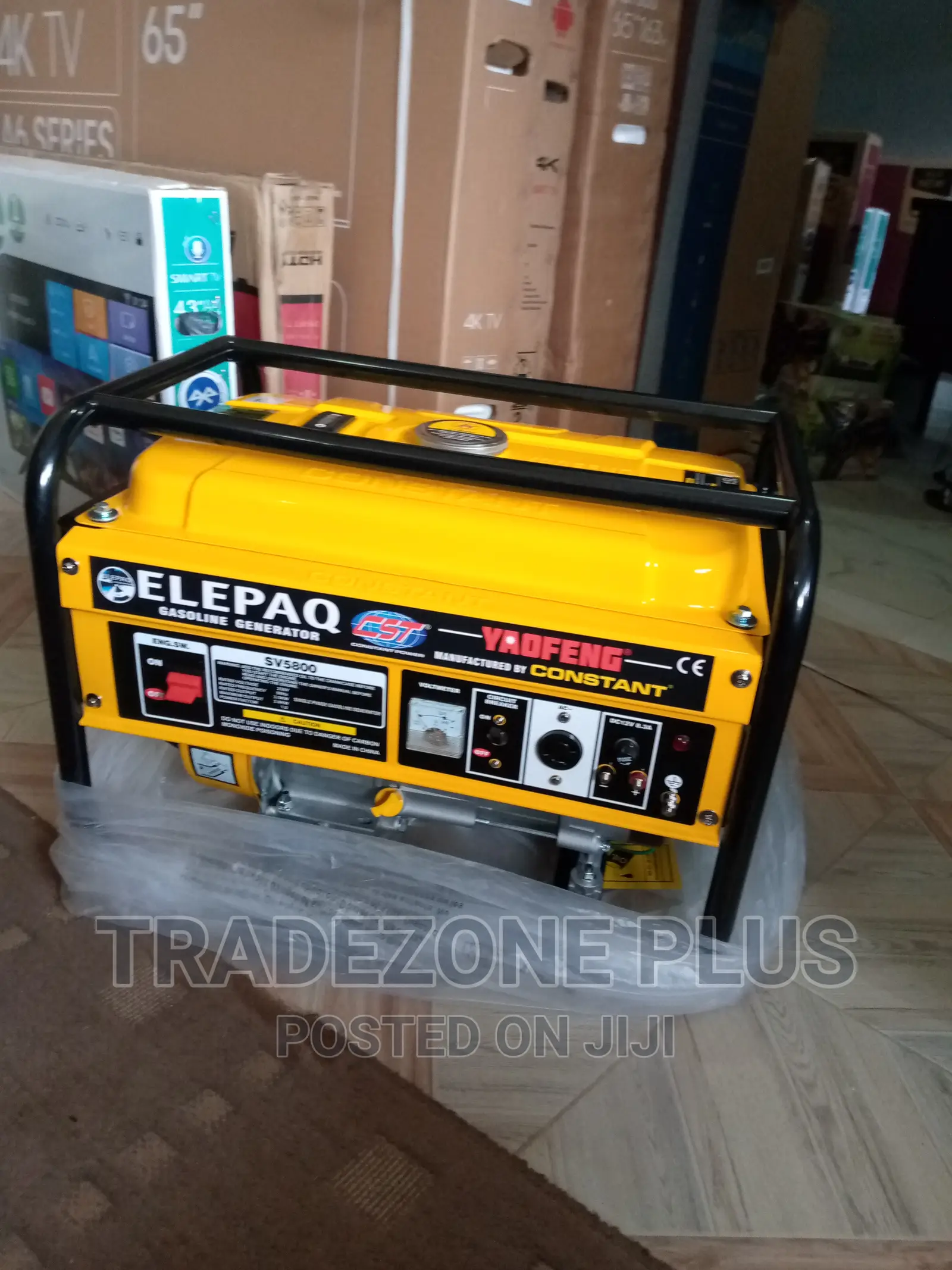 New in Elepaq Constant Manual Generator-Sv5800